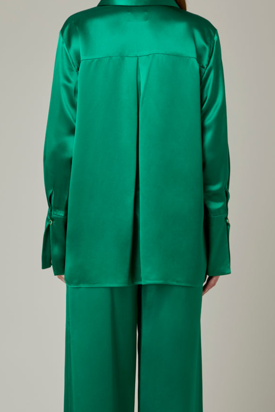 CELESTE SATIN SHIRT image