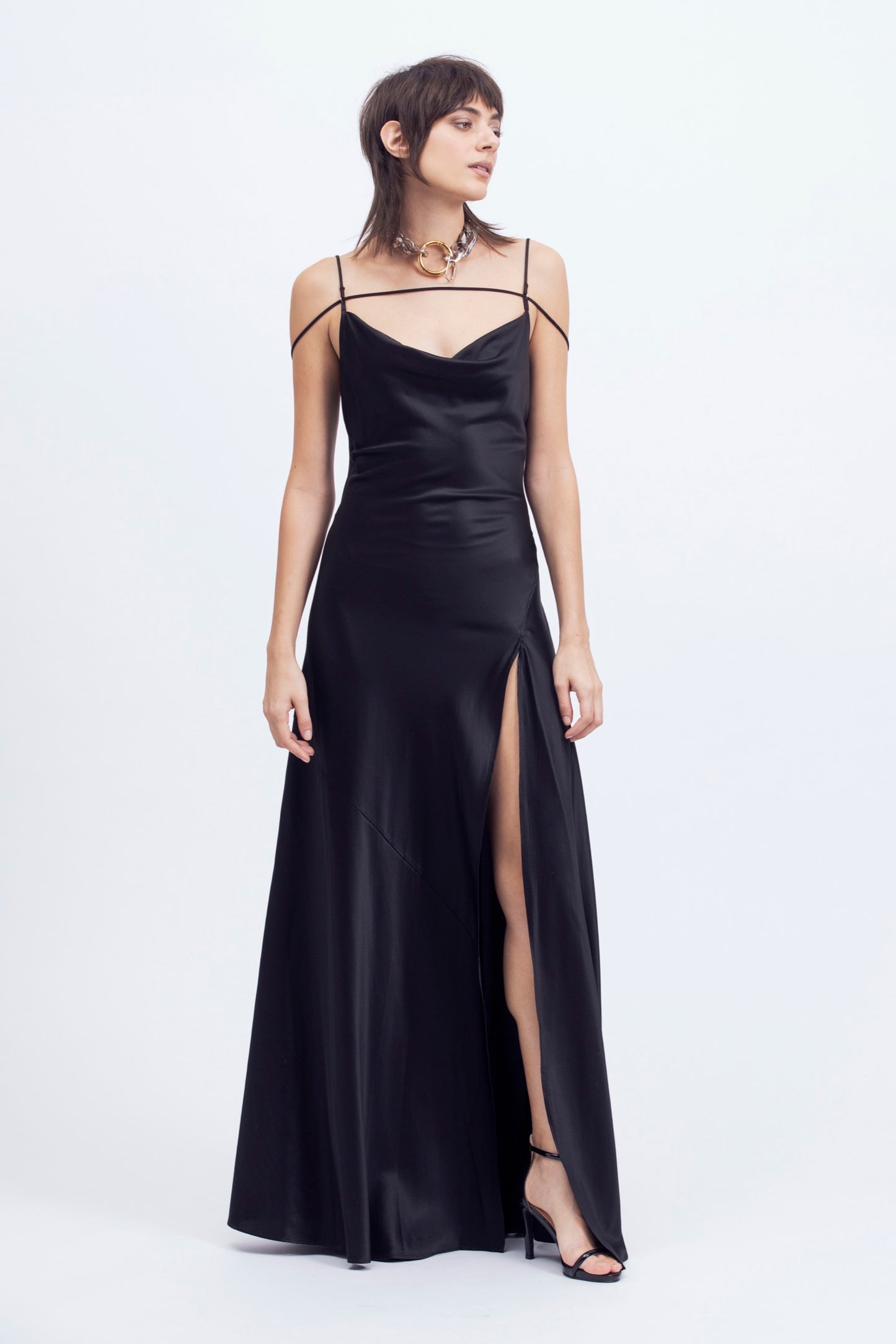 GABRIELLE DRESS SILK