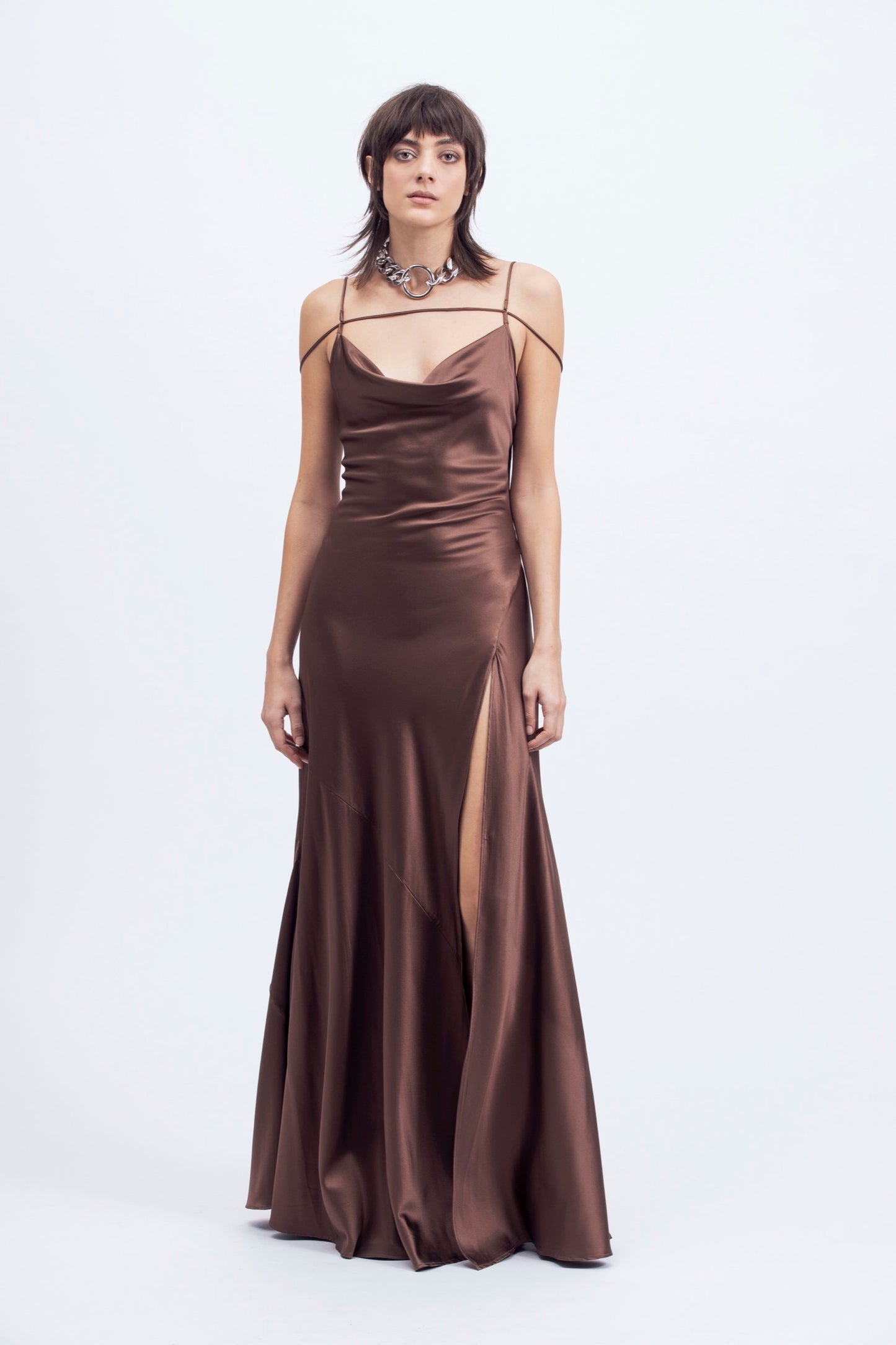 GABRIELLE DRESS SILK