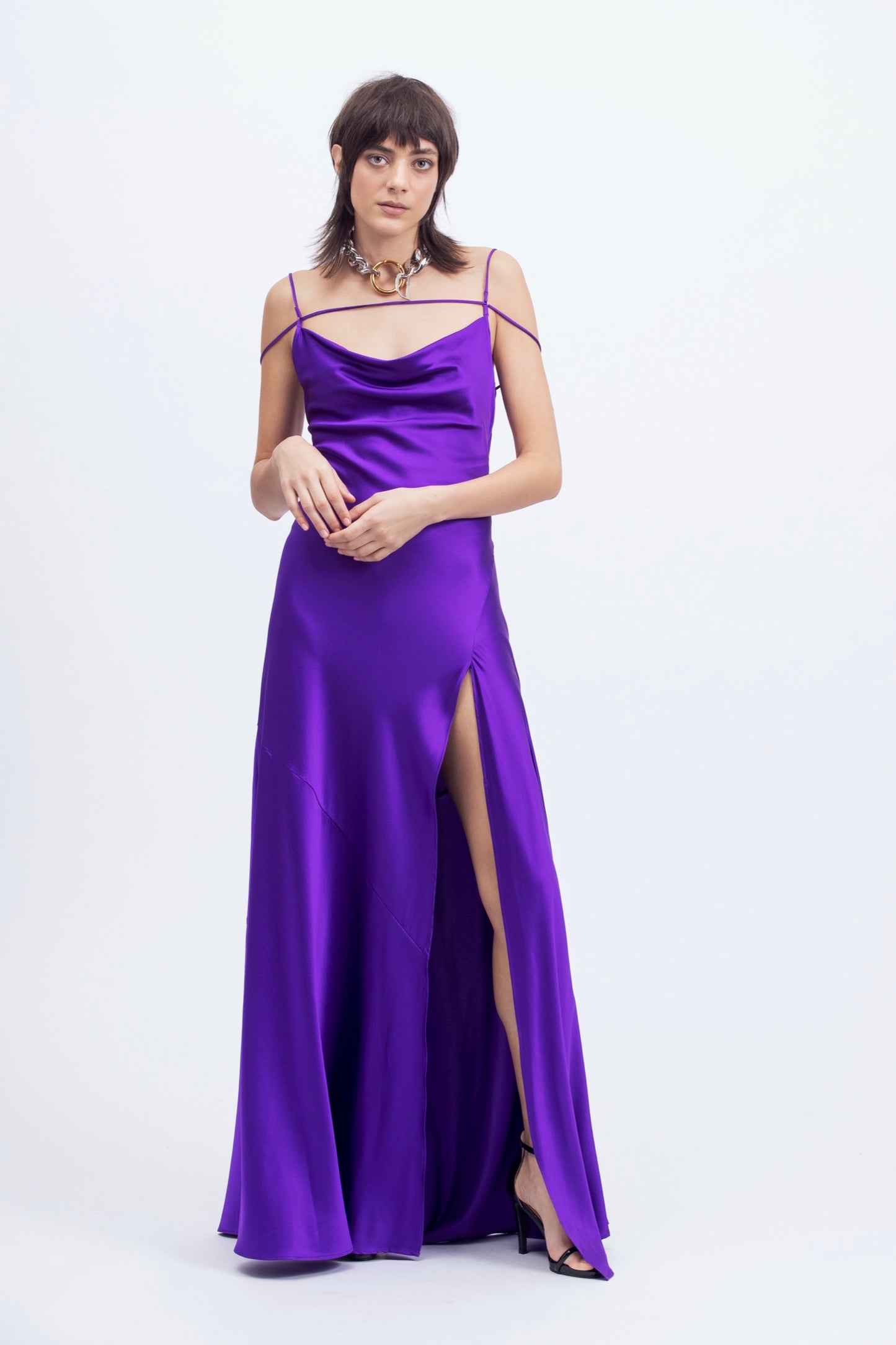 GABRIELLE DRESS SILK