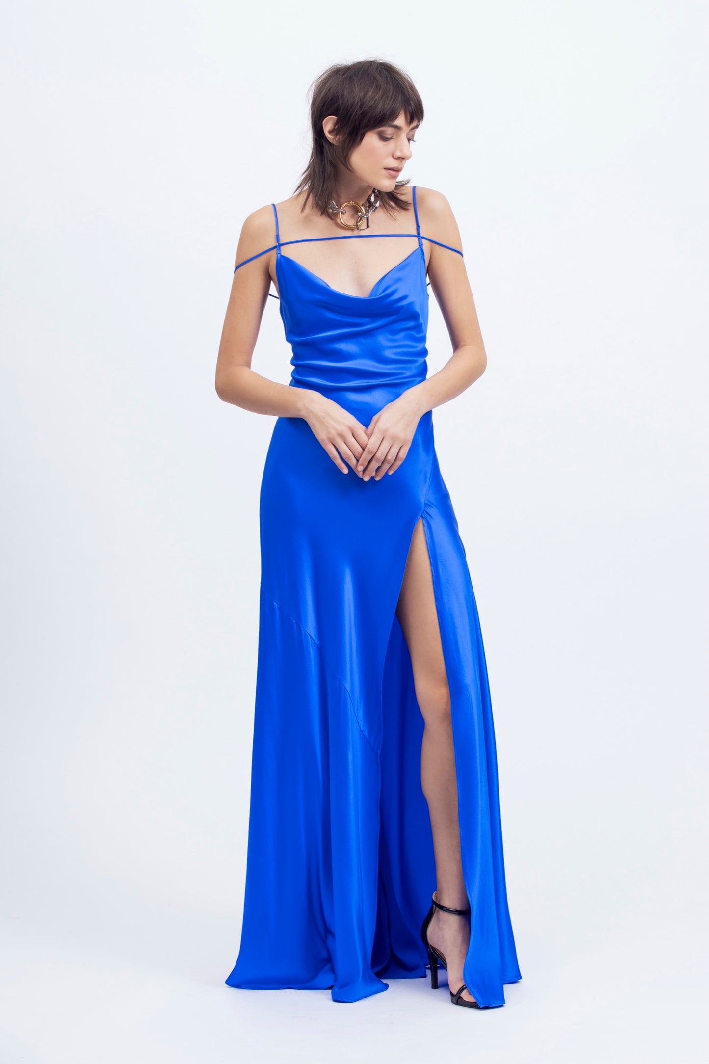 GABRIELLE DRESS SILK